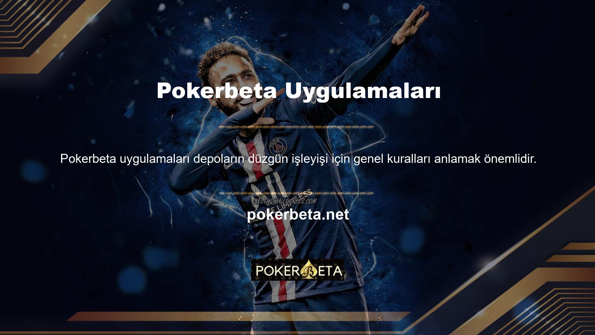 Pokerbeta web sitesinde bulunan tüm oyunların kısıtlamaları vardır