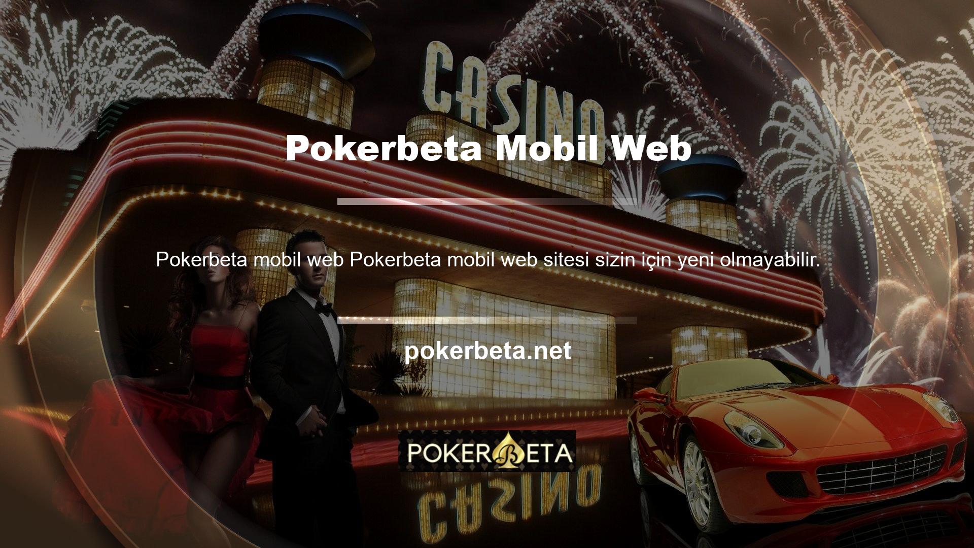 Bu temalar hayatlarımıza nüfuz ettikçe Pokerbeta mobil web'i hem tasarım hem de masaüstü sürüme göre kullanım kolaylığı açısından büyüyor