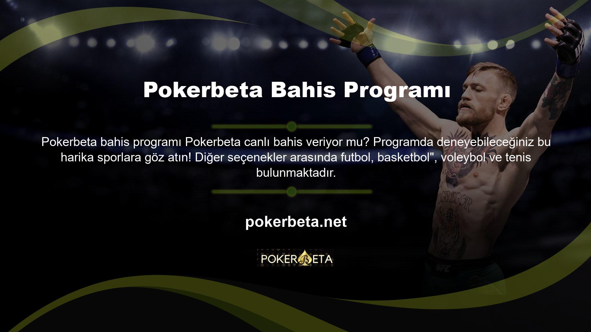 Canlı Casino programı, sitedeki kapsamlı bir bahis profilinden bahisçi bahis kategorileri sunar
