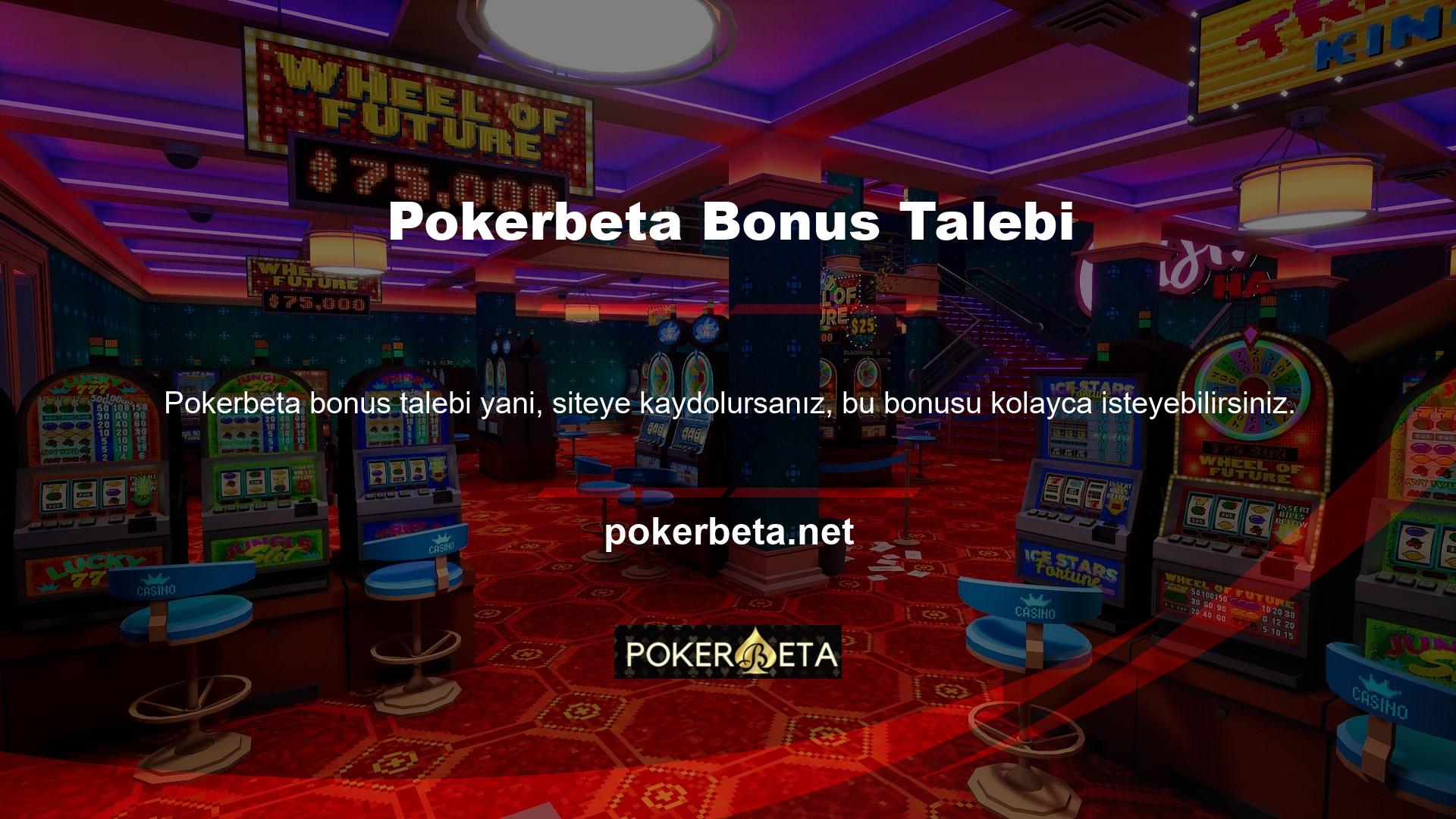 Karşılama bonus bahis sitesi daha fazla Pokerbeta karşılama bonus siteleri sunduğundan, öğrenme ve geliştirme şansına sahipler